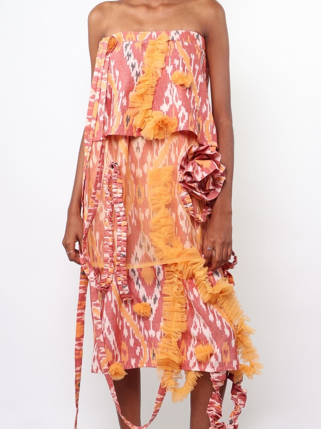 Fire Born Textured Dress