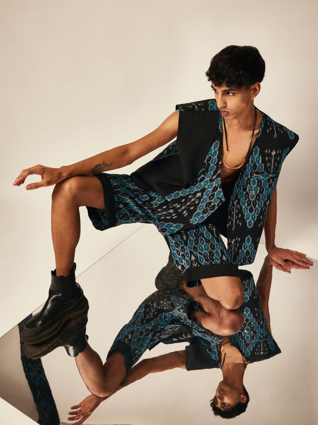 Obsidian Blue vest set