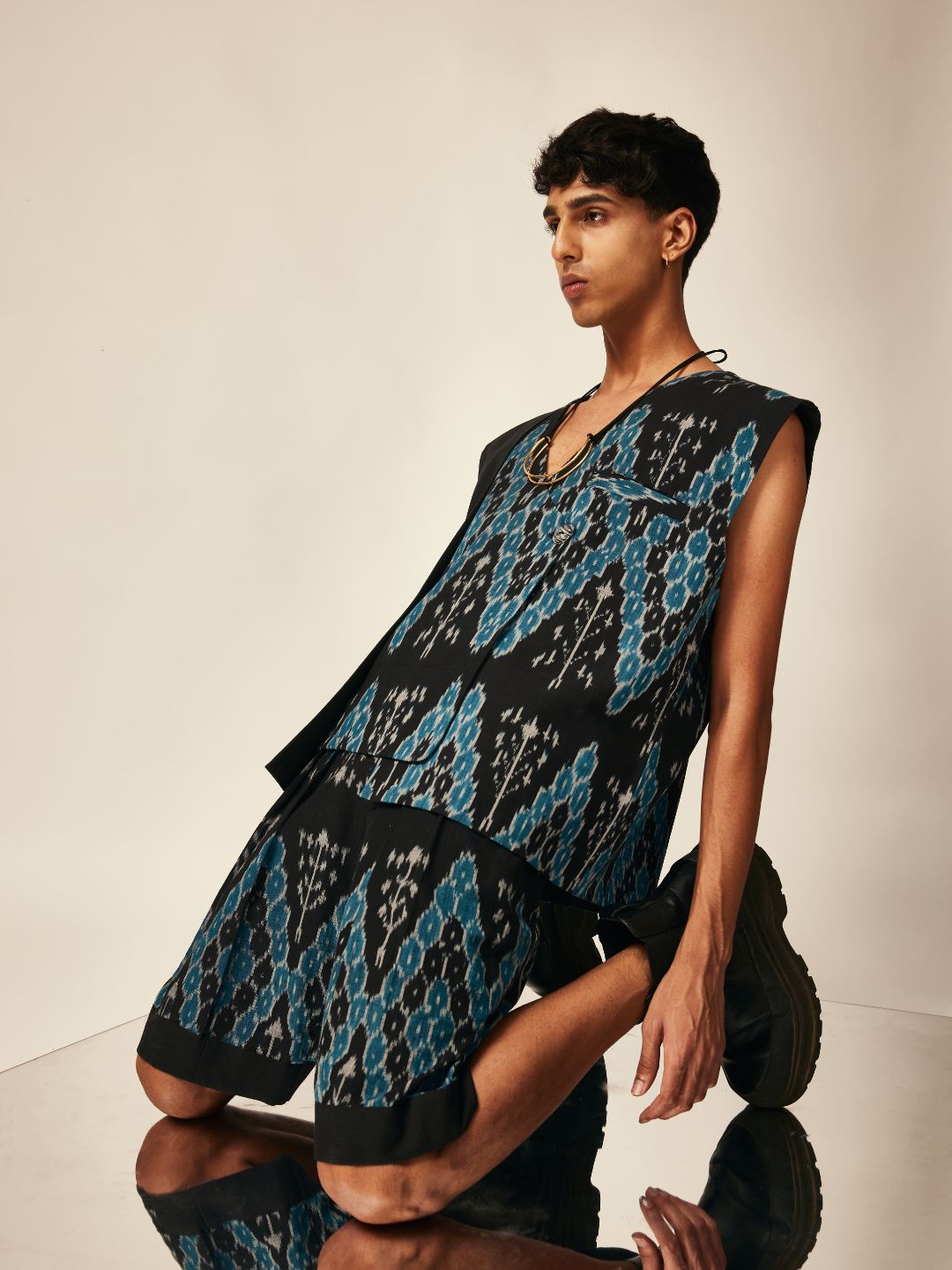 Obsidian Blue vest set