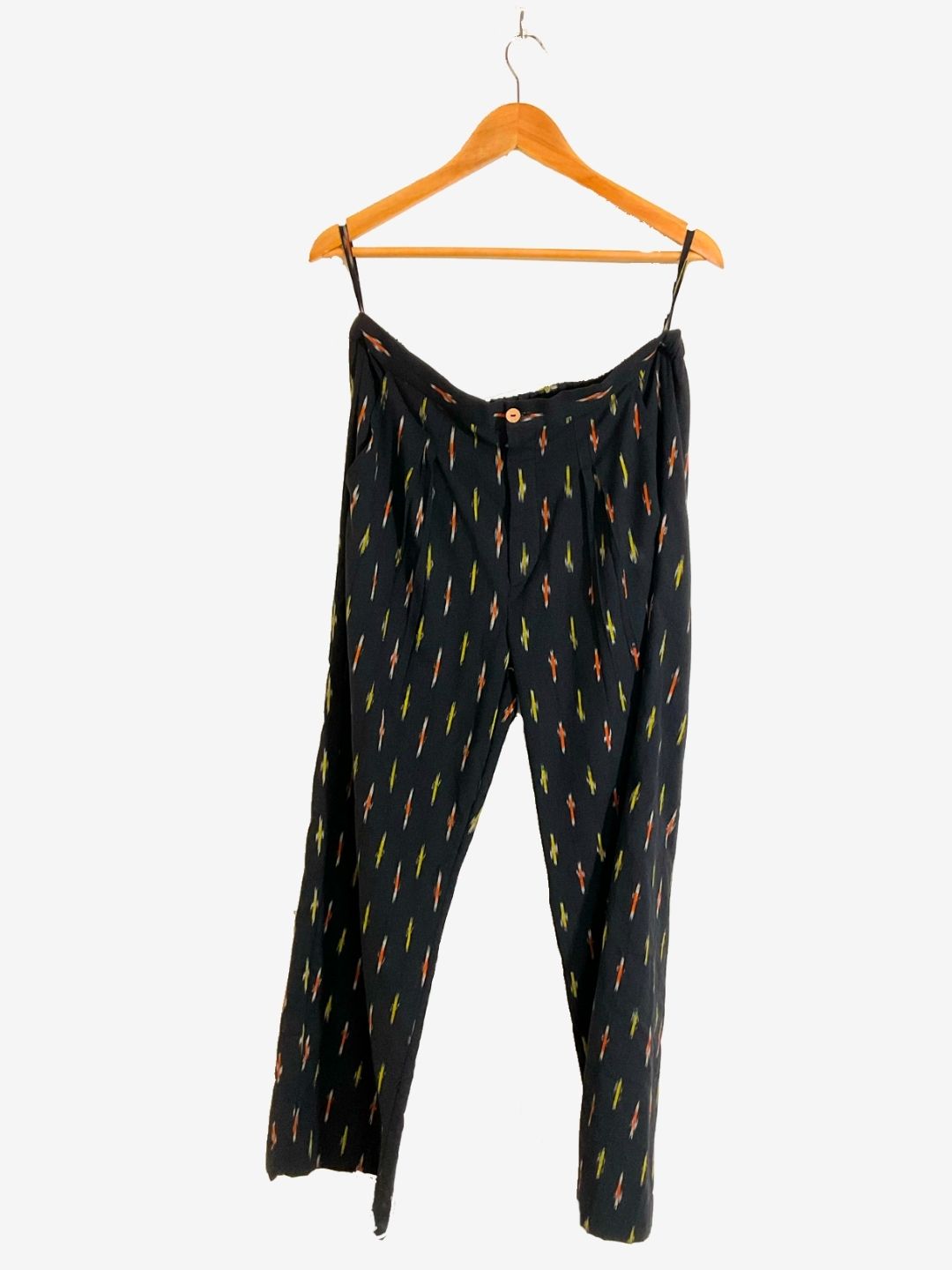 Saphire Ikat Sumba V-Neck Pants Set