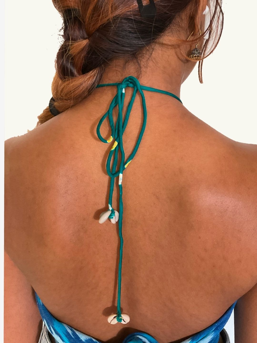 Blue Reversible Choli