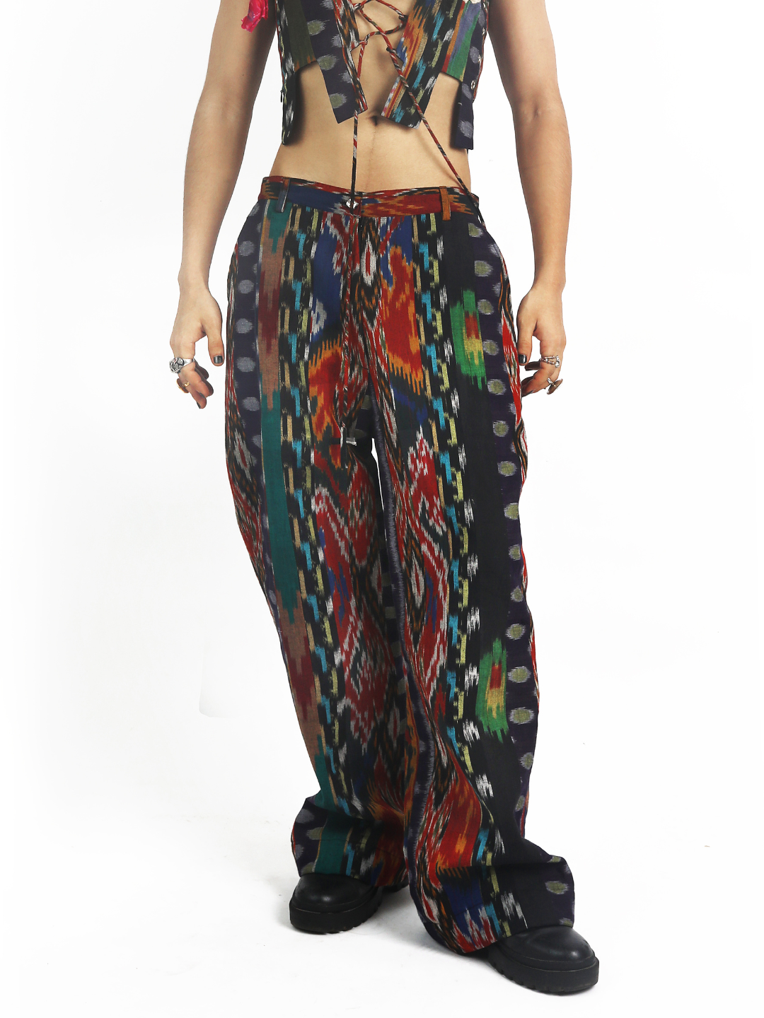 UPROAR PATCHWORK PANTS