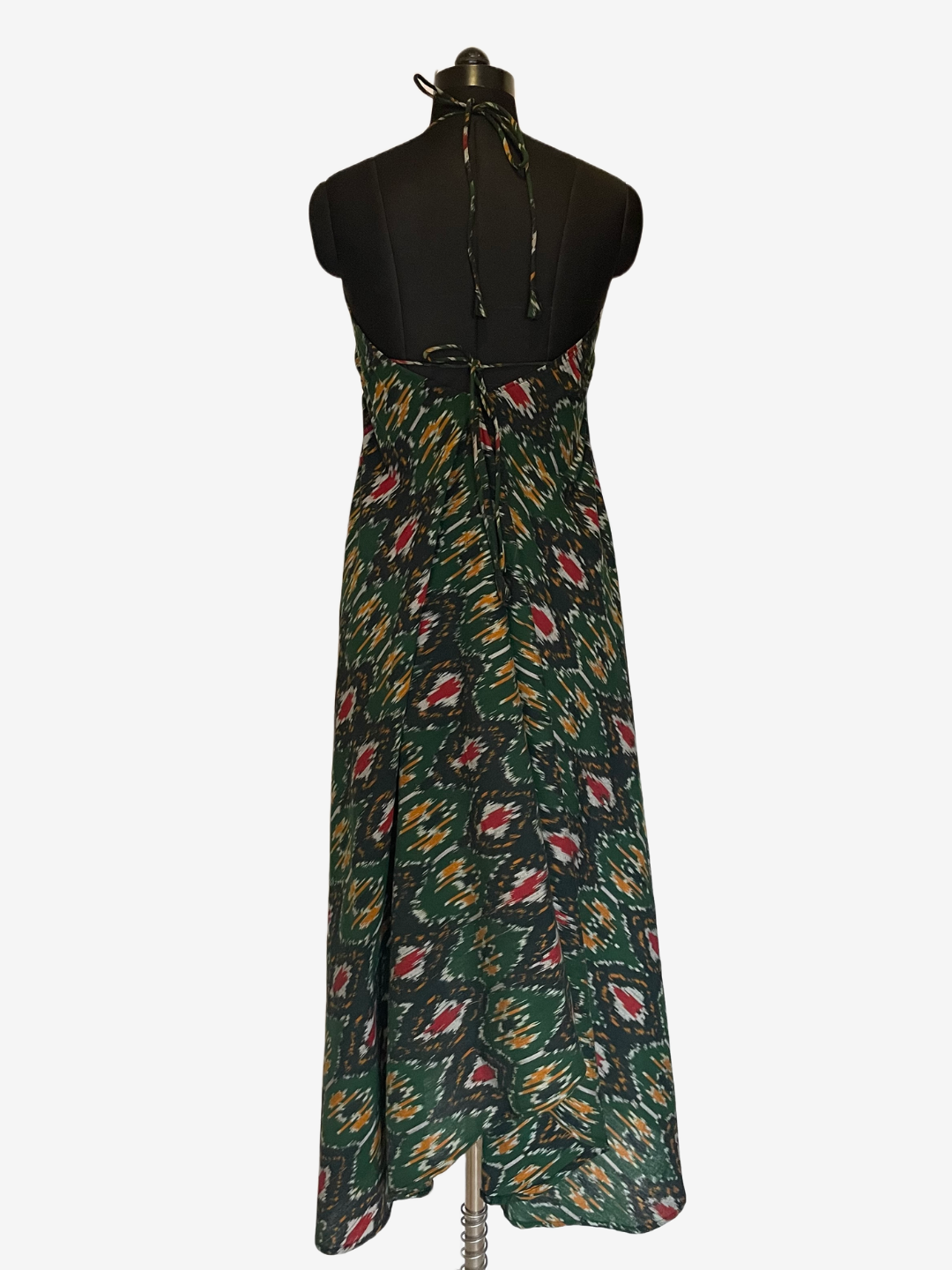 IKAT HALTER DRESS