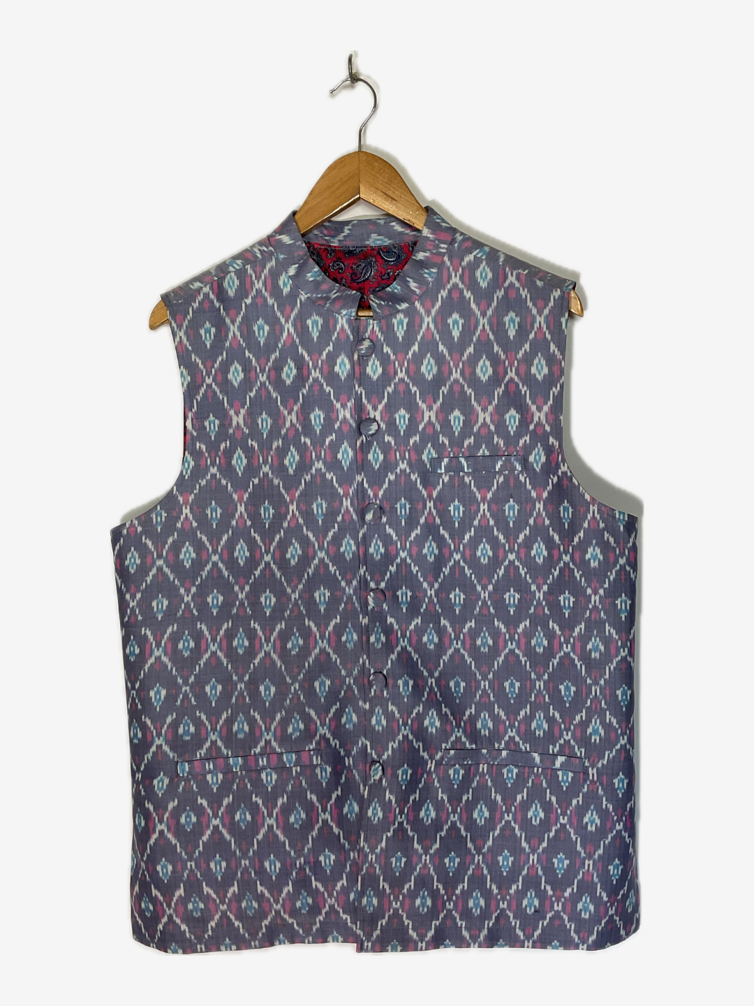Ikat Waistcoat