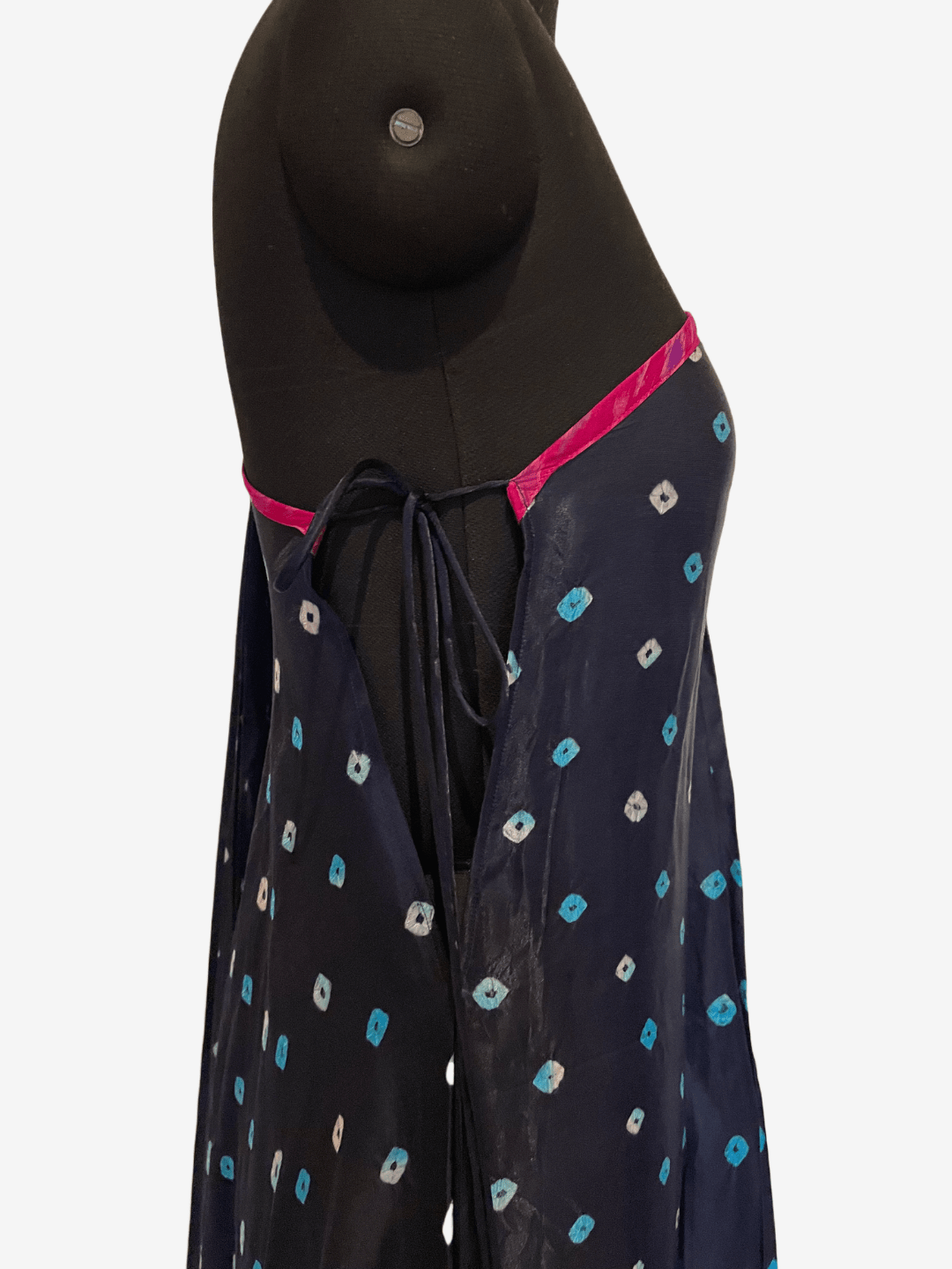 Indigo Drapped Saree
