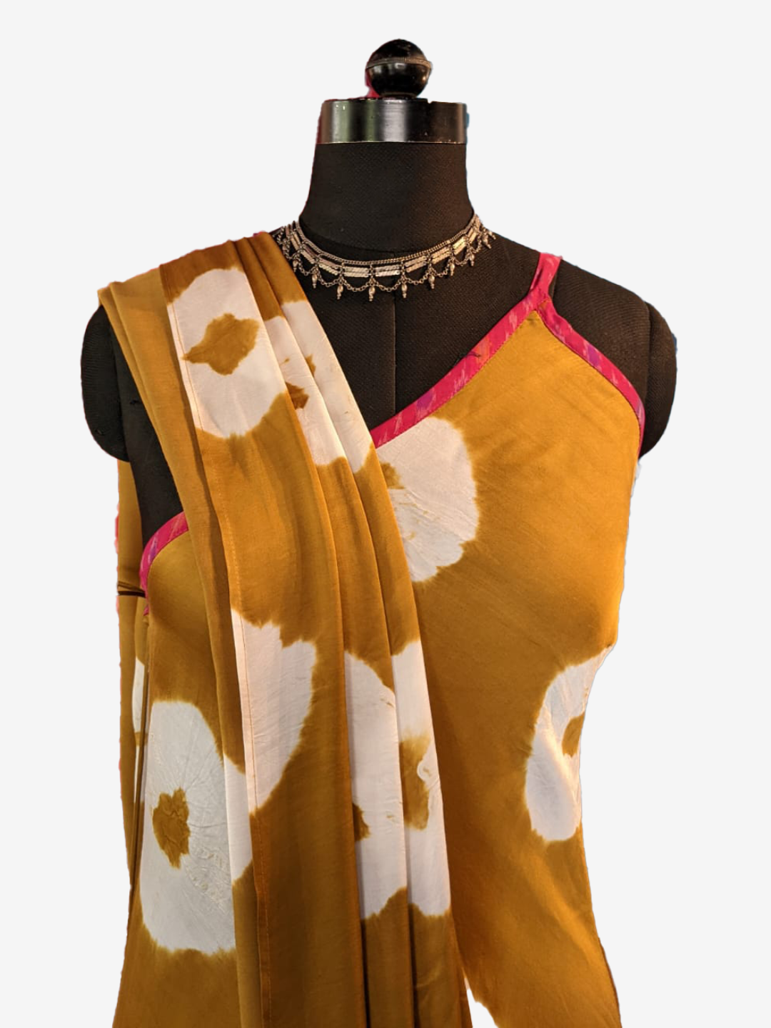 Bandhani Drapped Saree