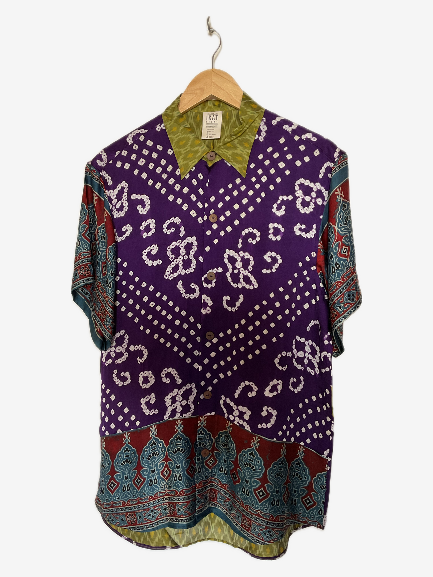 Ikat Bandhani Shirt