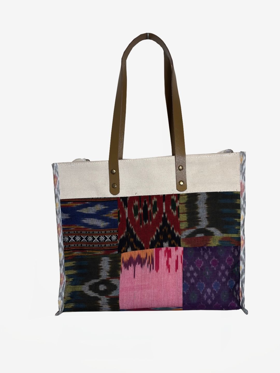 Ikat Patchwork Bag