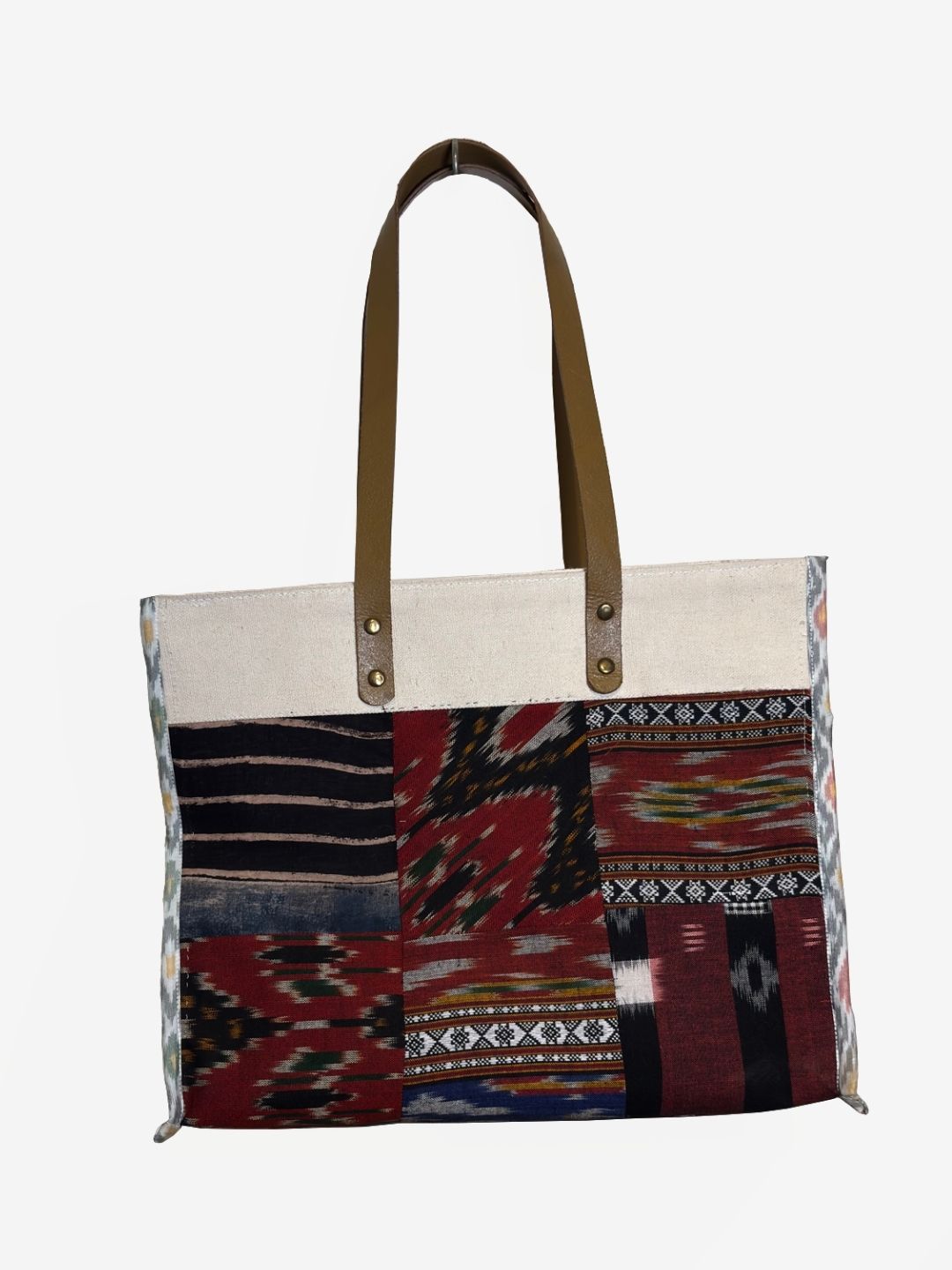 Ikat Patchwork Bag