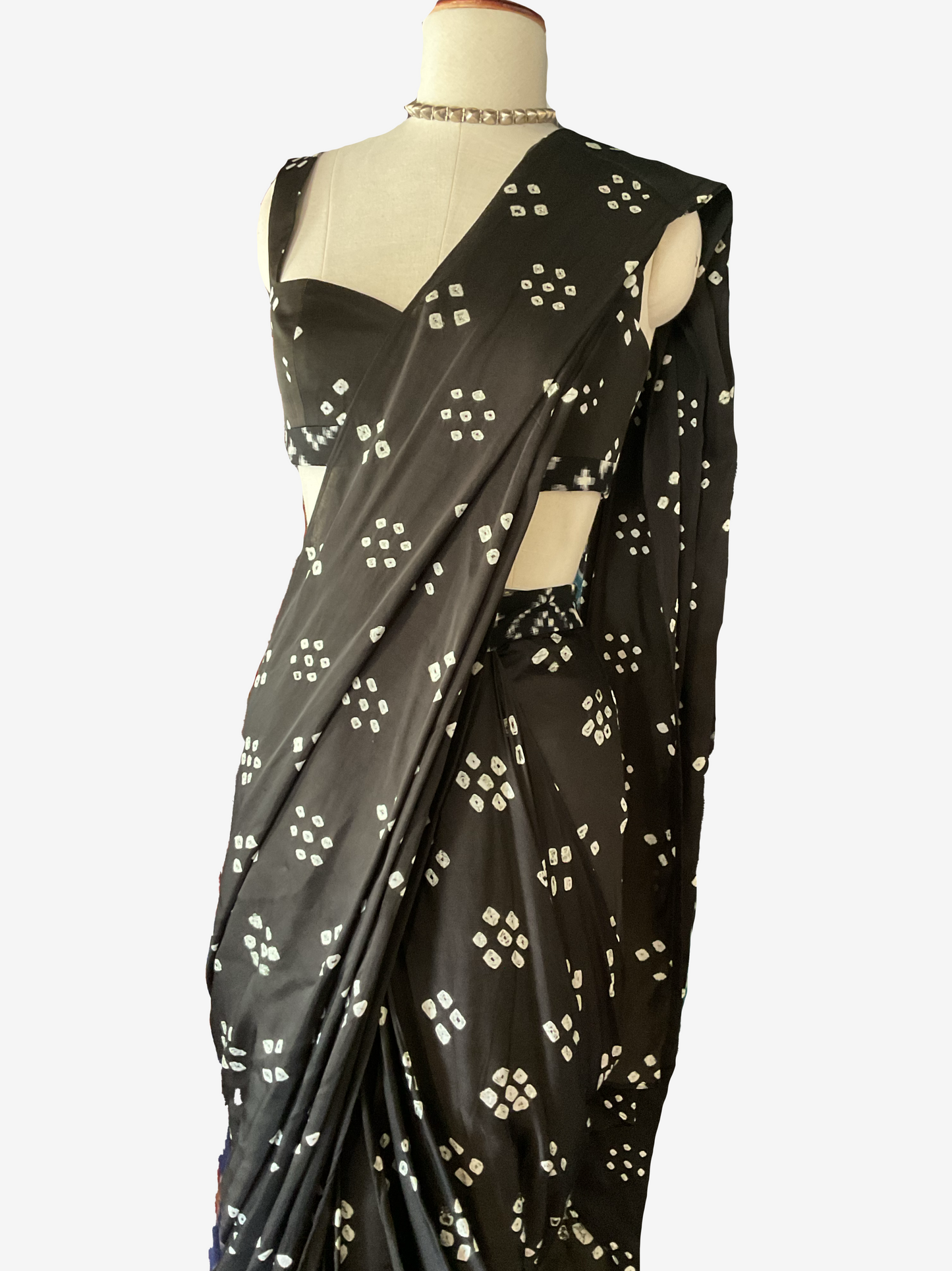 Bandhani Draped Saree
