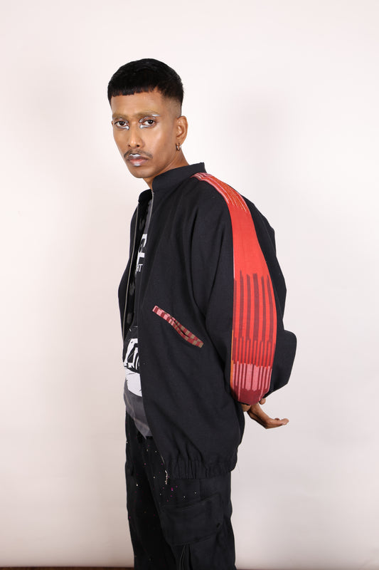 Embroidered Bomber Jacket