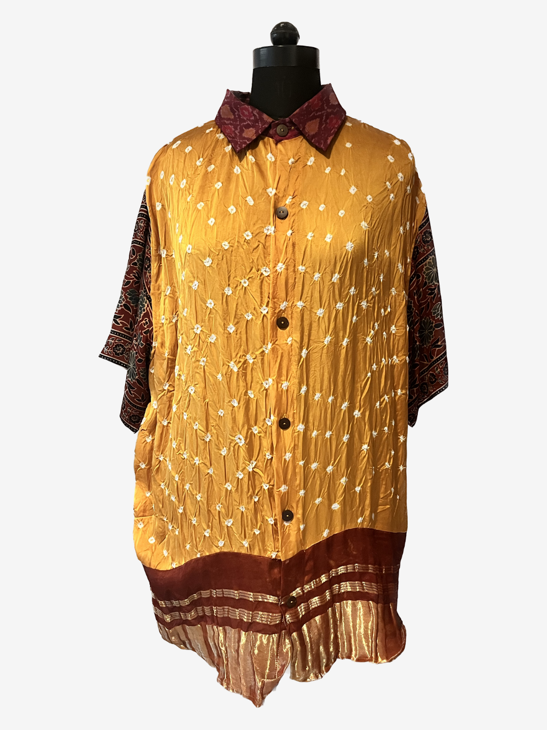 IkatBandhani Shirt