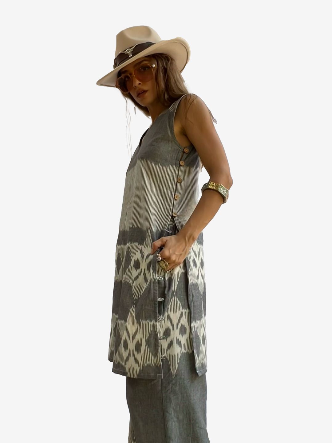 422 Handwoven Starstruck Top