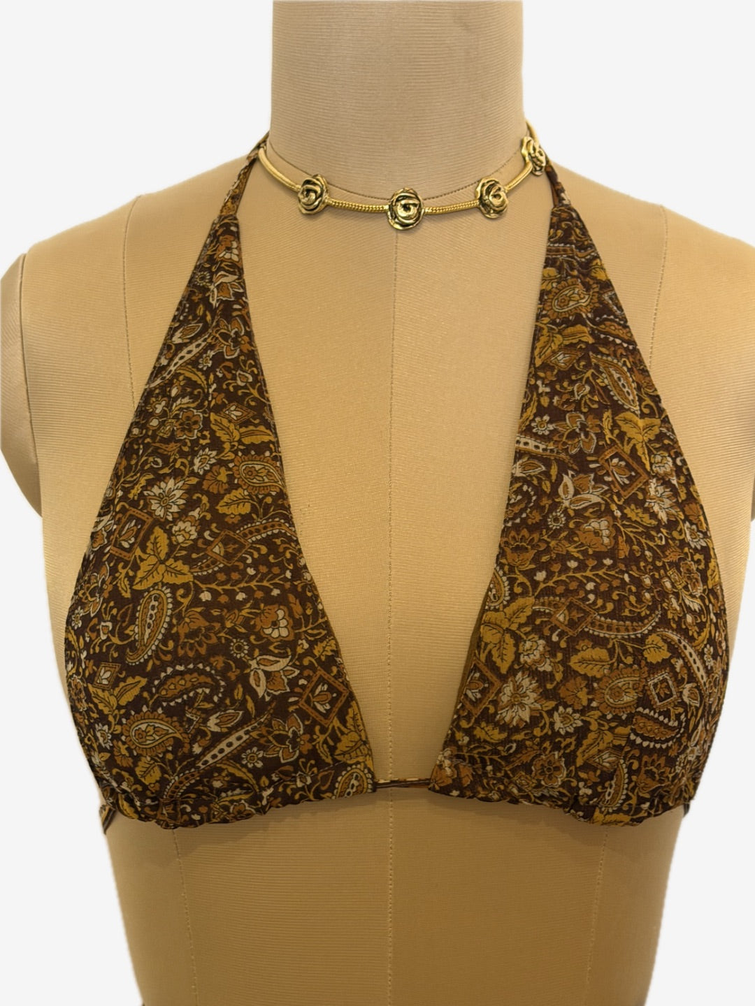 Paisley Bikini Top