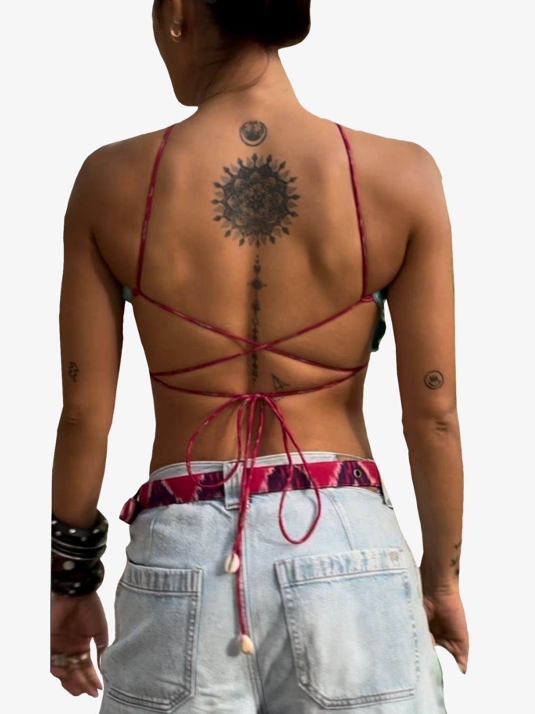 Bandhani Hanky Top