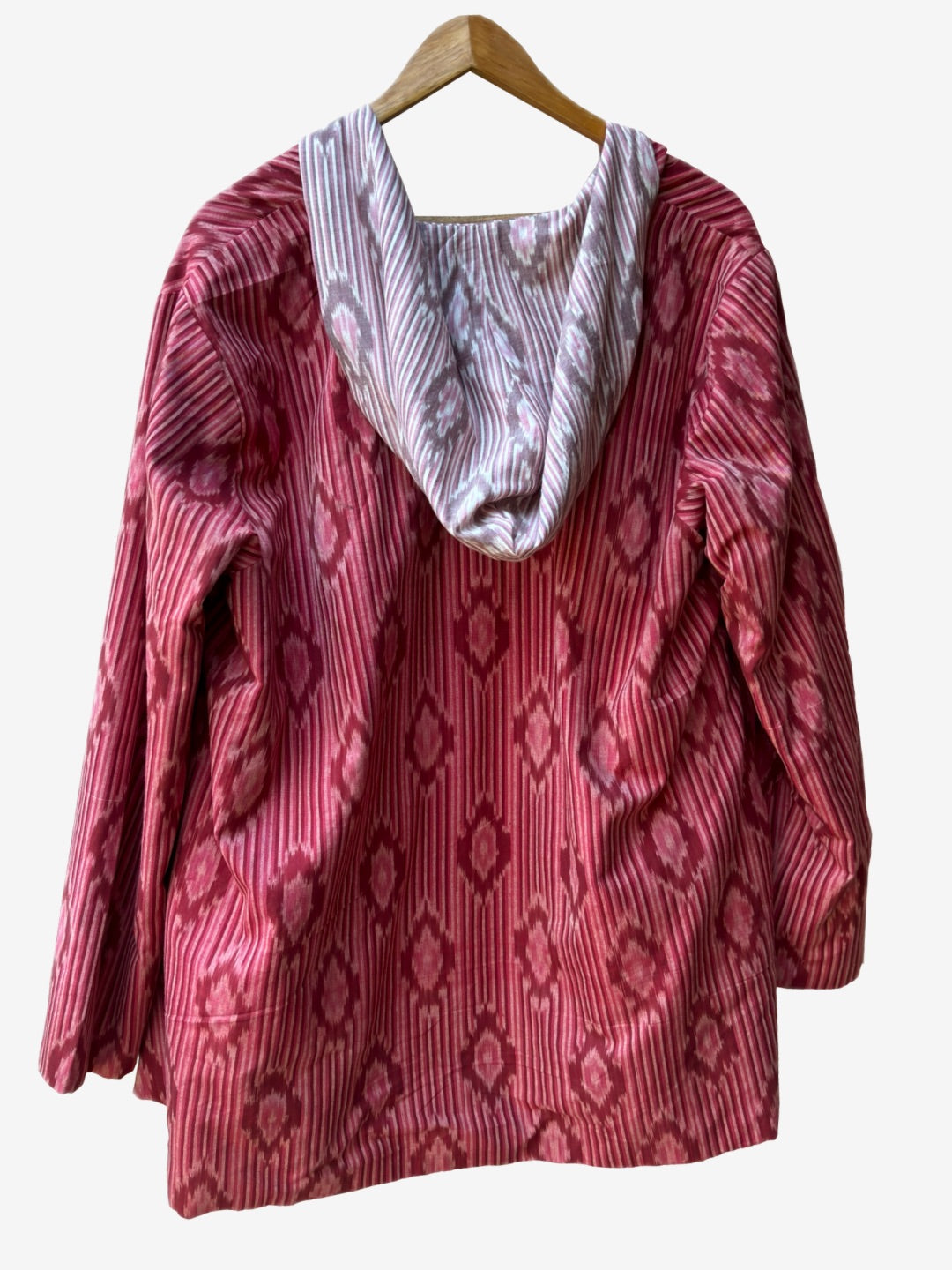 Nude Rose Ikat Hoodie