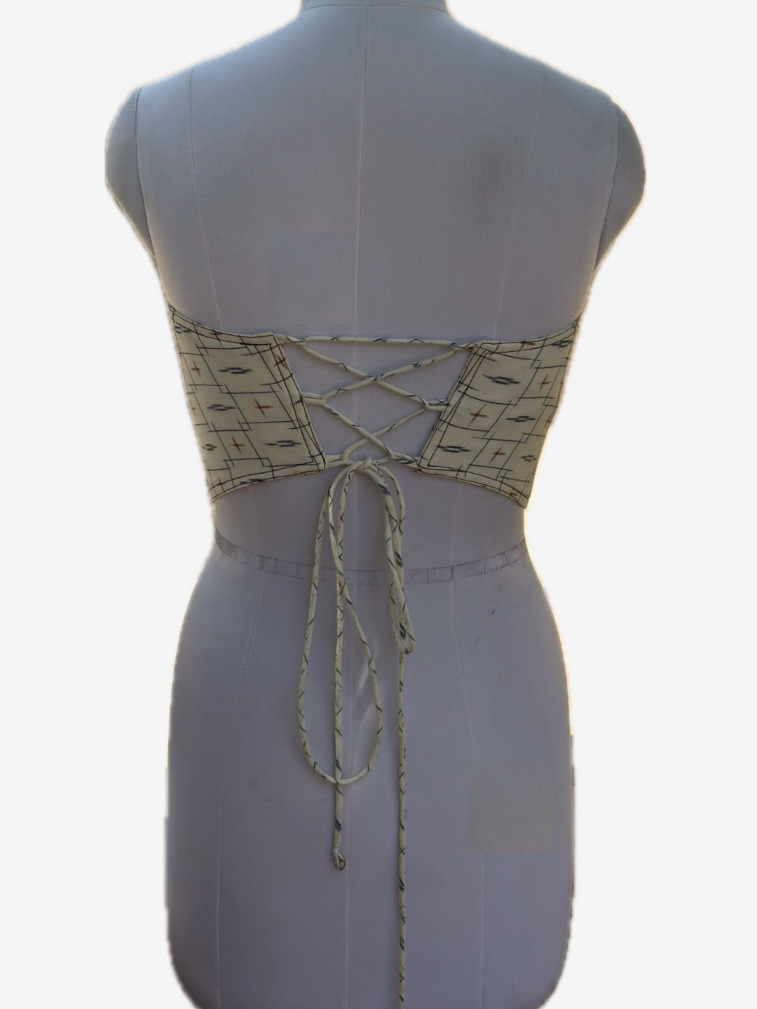 Liberty grid corset