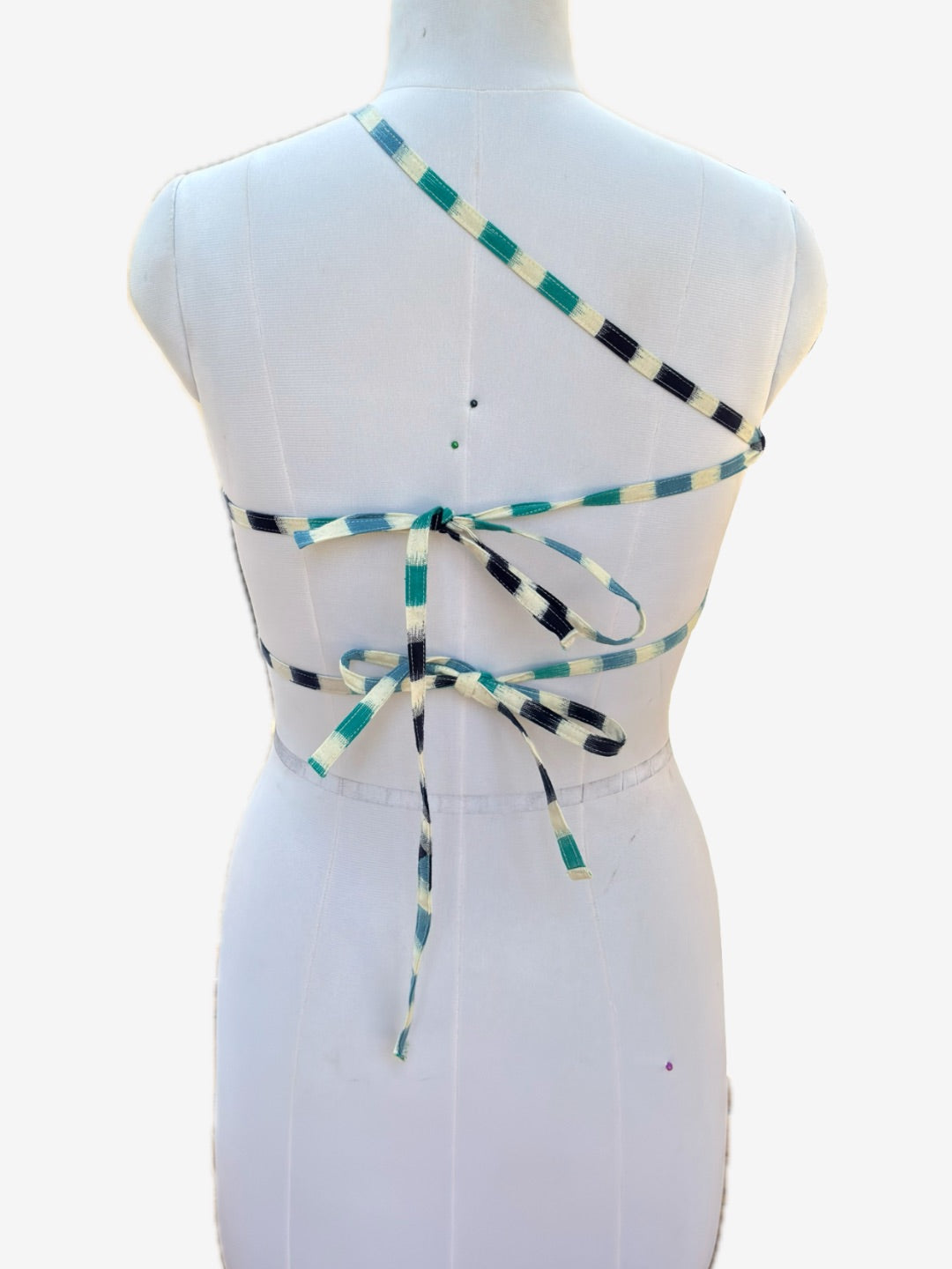Azure wrap top