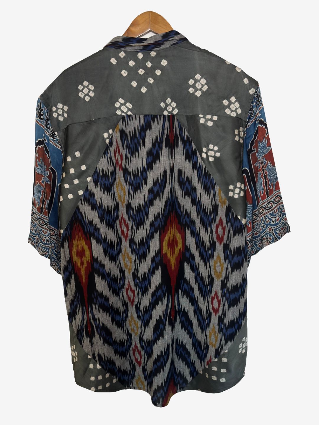 Ikat bandhani shirt