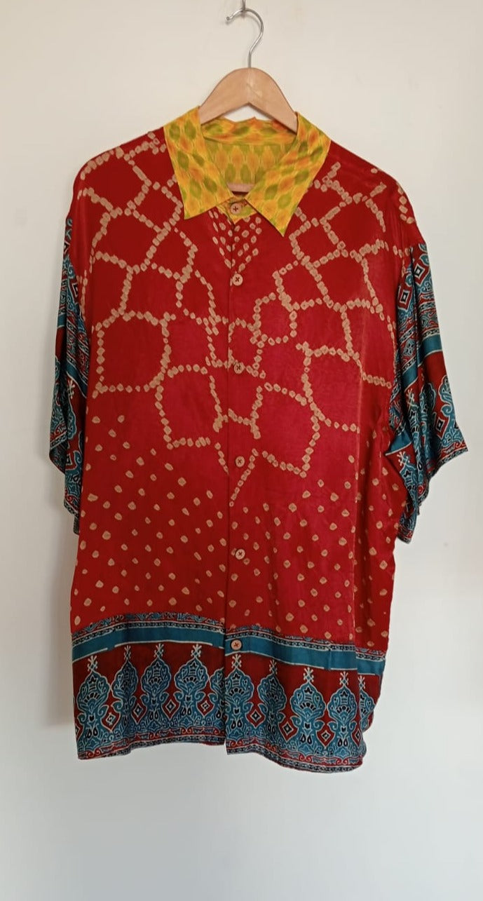 Ikat Bandhani Shirt