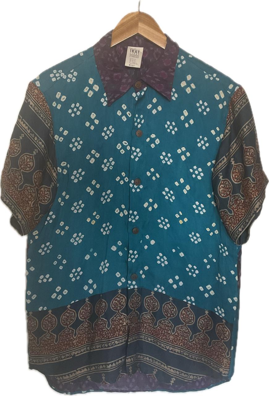 Ikat Bandhani Shirt