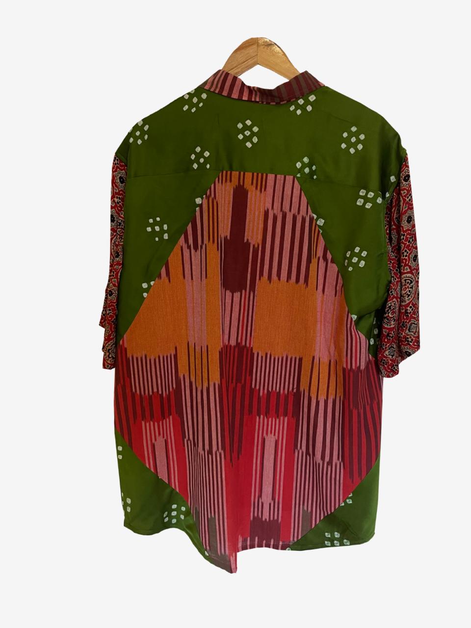 Ikat Bandhani Shirt