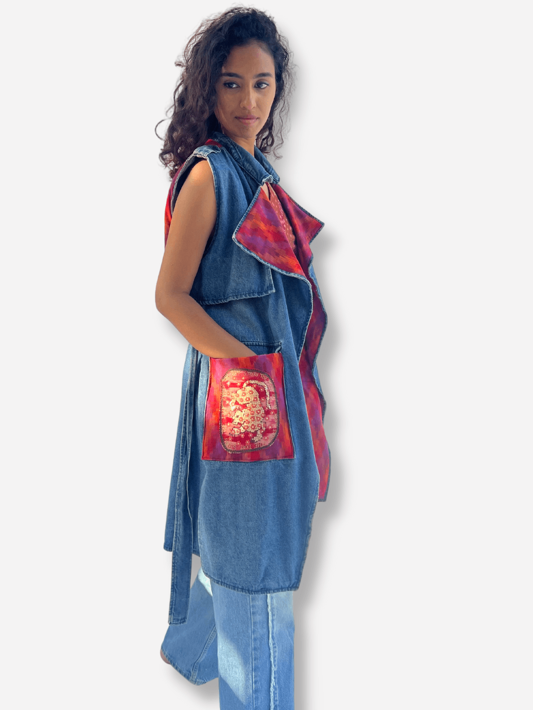 Patchwork Trench/Dress