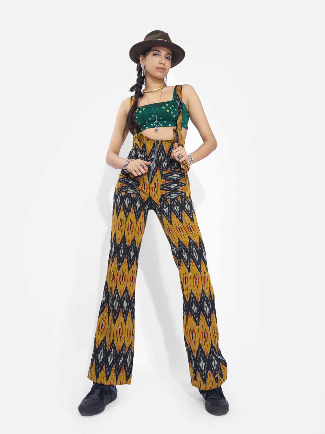 Ikat Dungaree