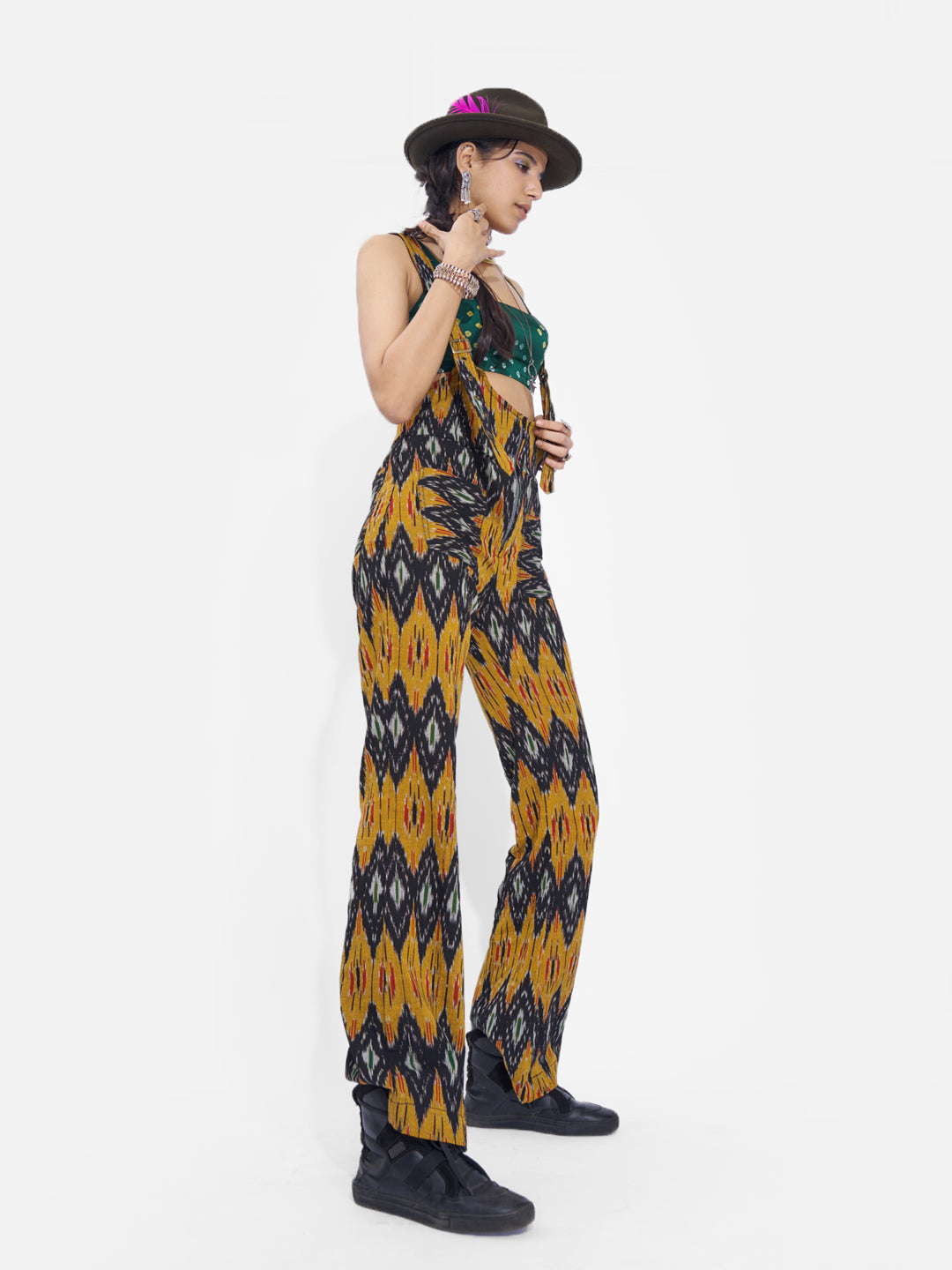 Ikat Dungaree