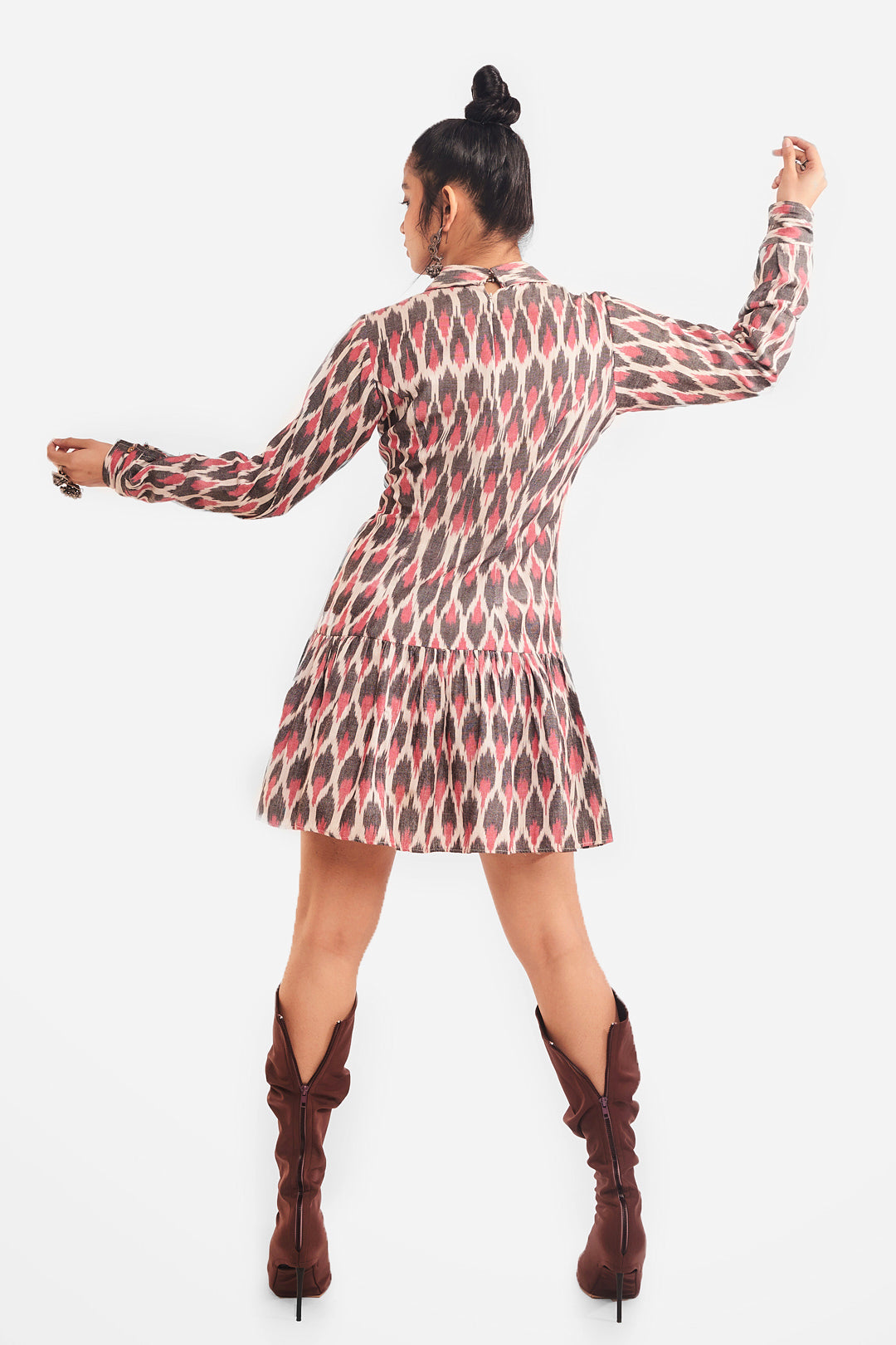 Embellished Skater Dress