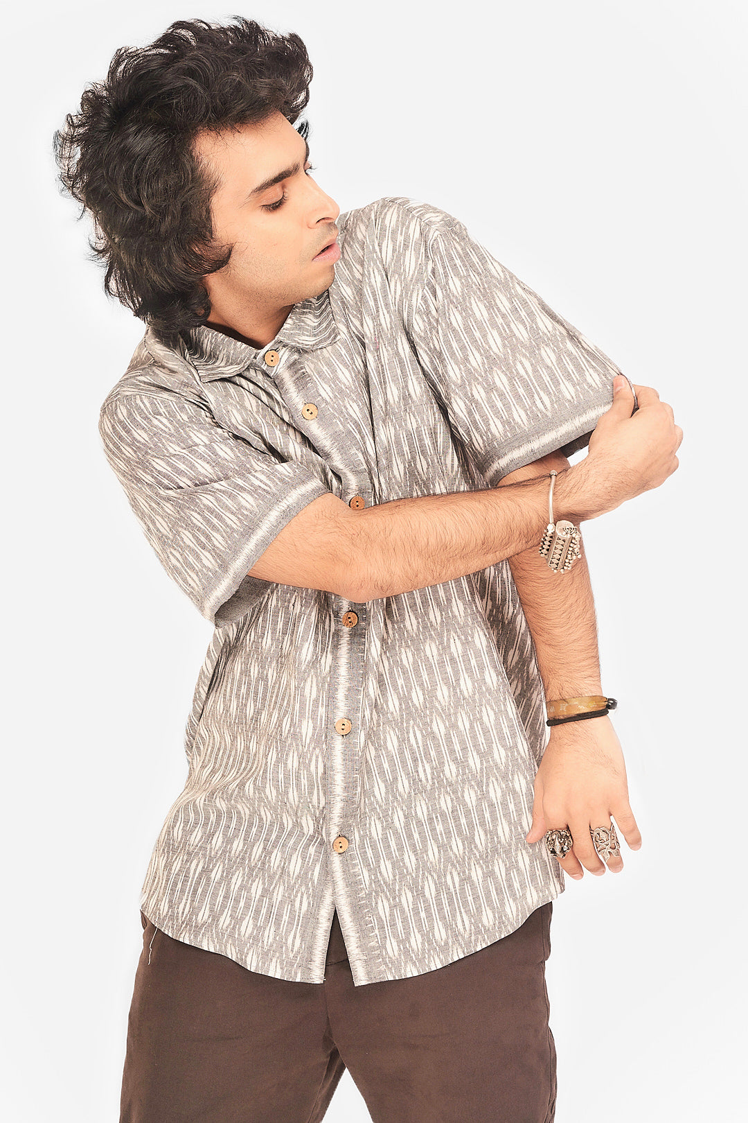 Handloom Ikat Shirt