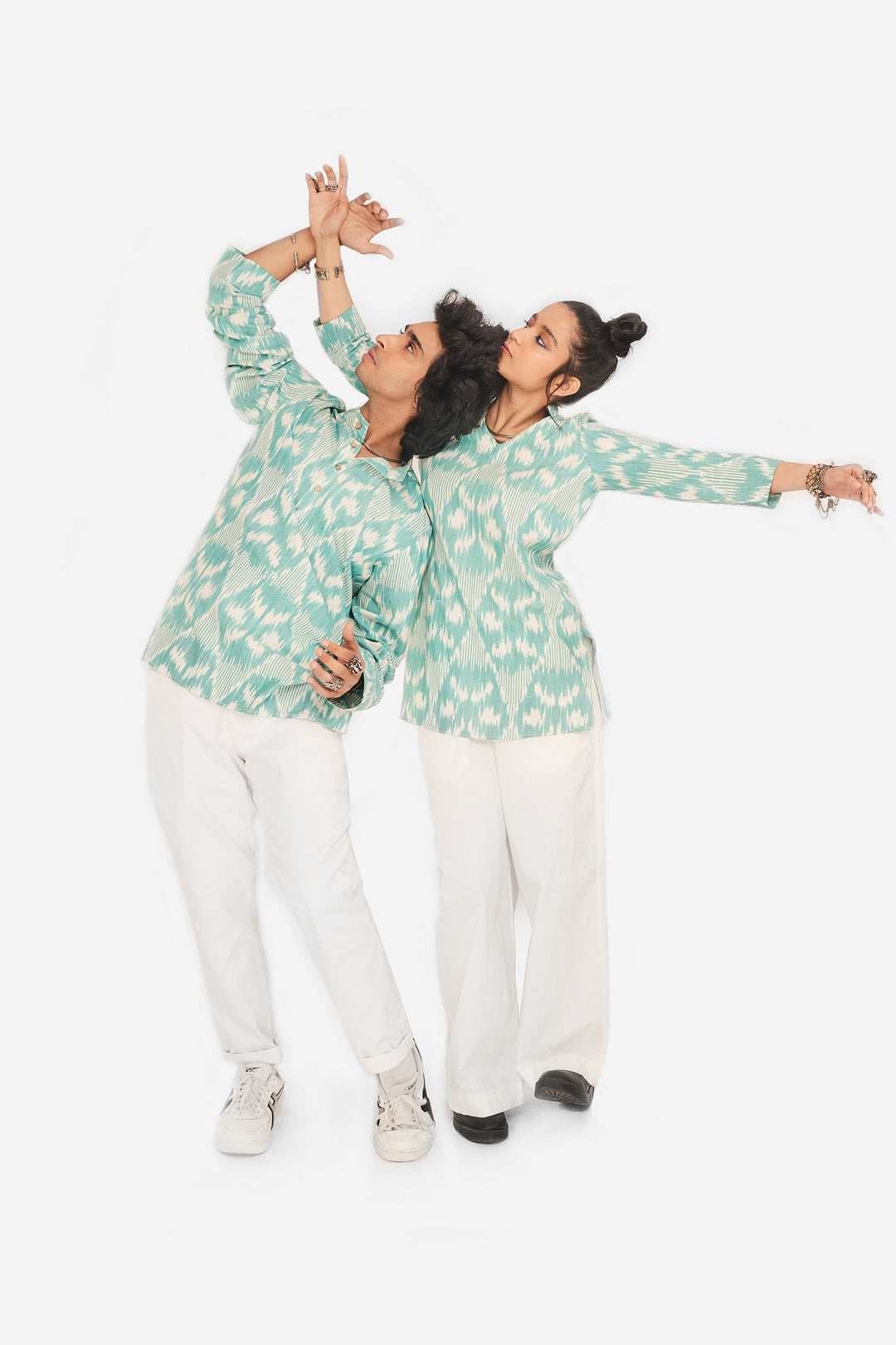 Aqua Kurta