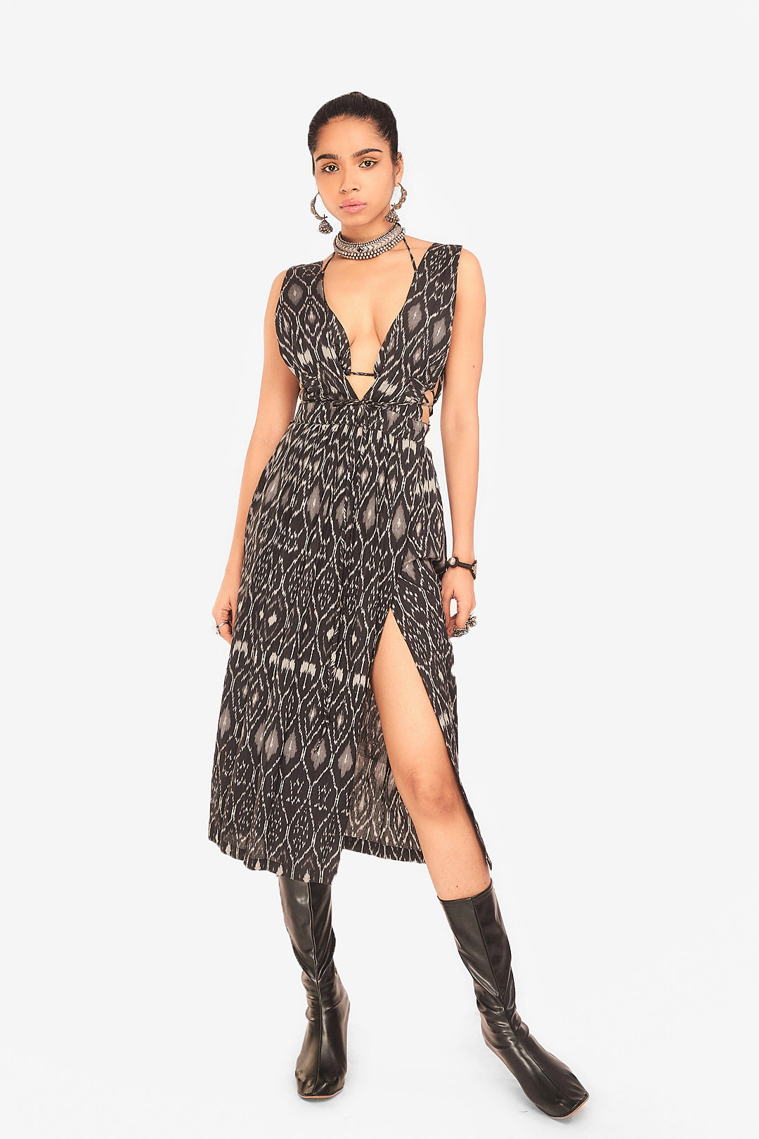 Dungaree Dress – The Ikat Story