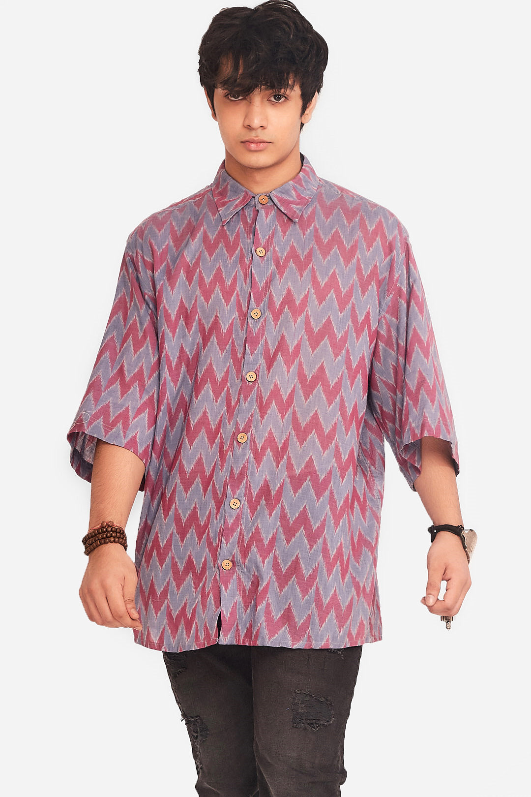 Handloom Ikat Shirt