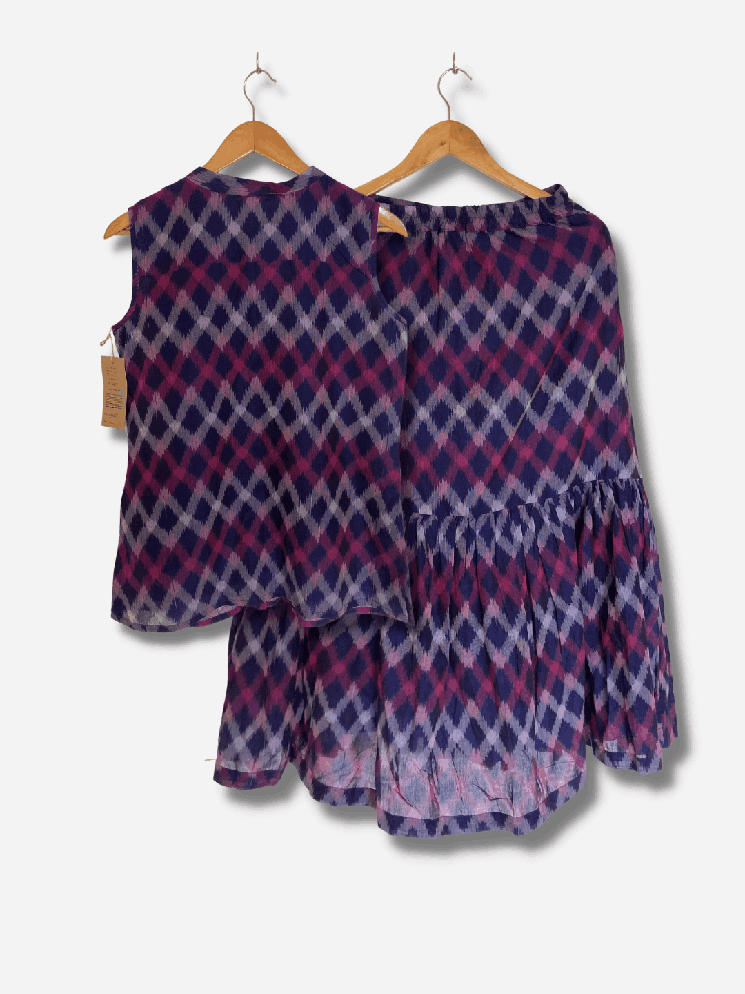 Ikat Top and Skirt co-ord