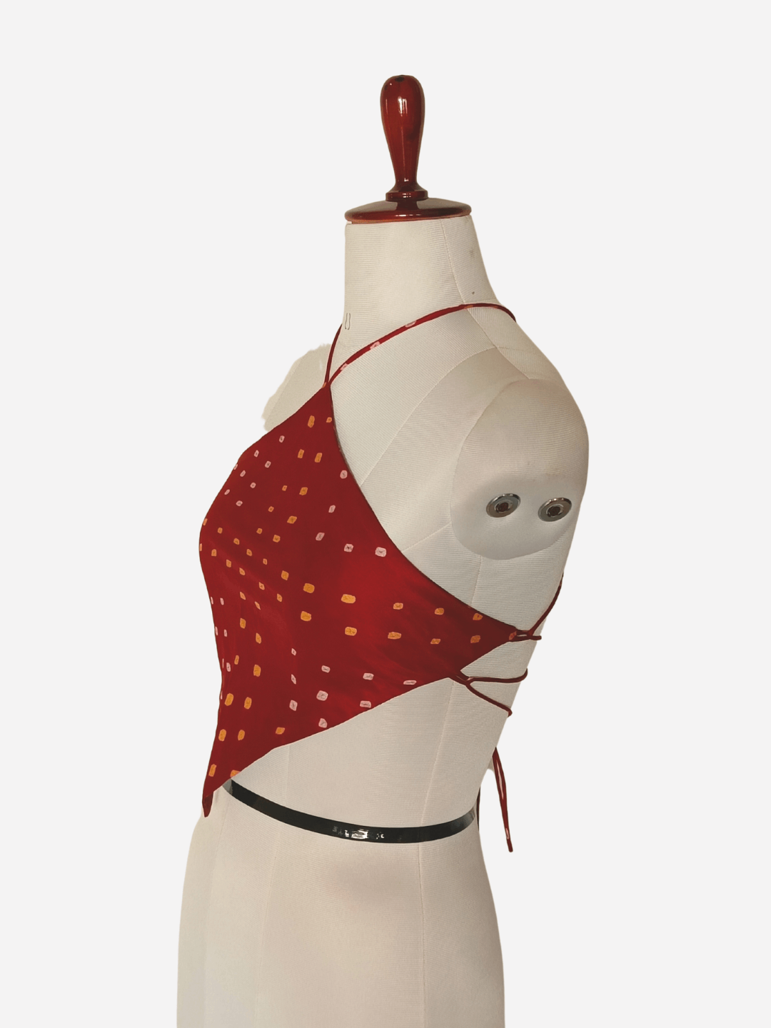 IkatBandhani Reversible hanky top