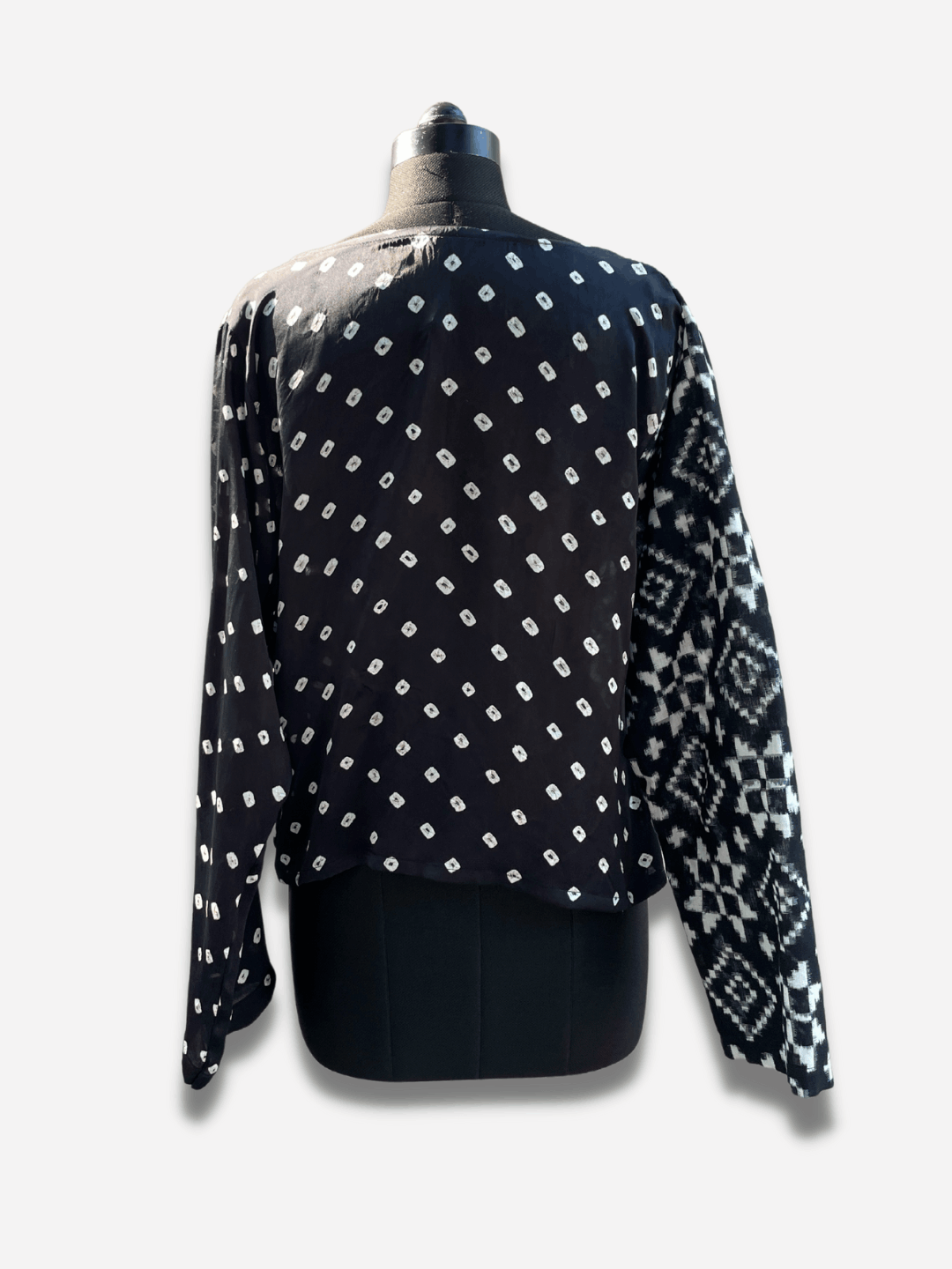 Black rock wrap shirt