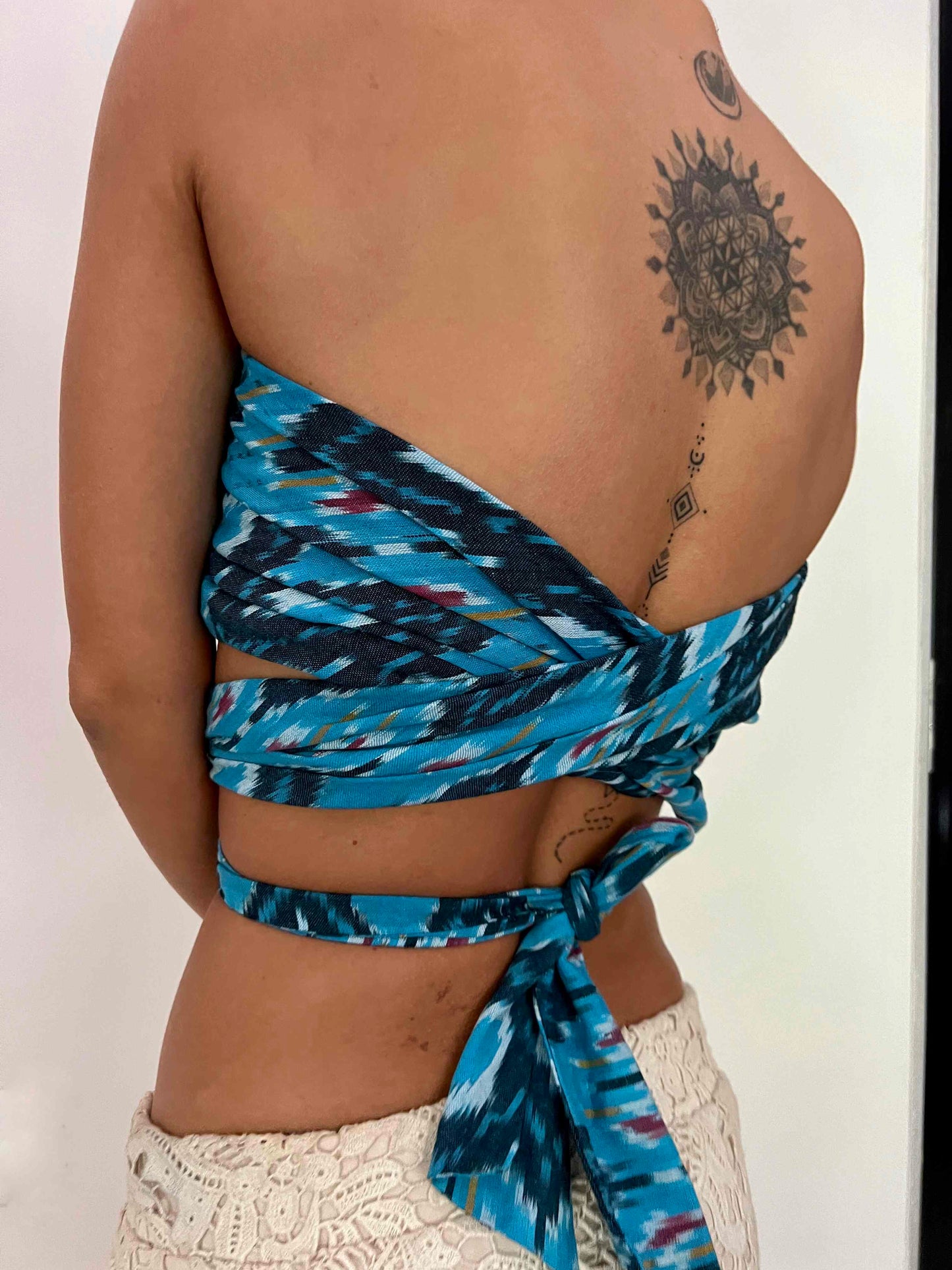 Halter Wrap Top