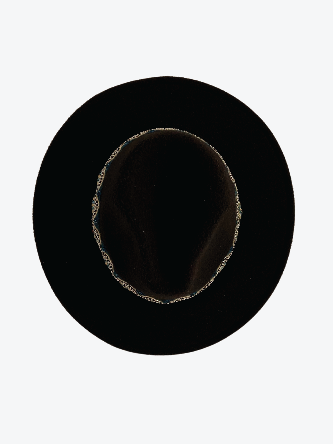 Embroidered Ikat Hat