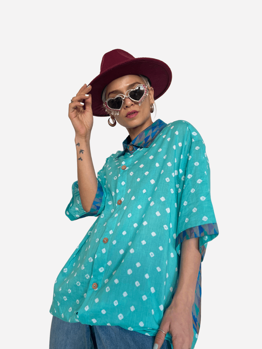 IkatBandhani Shirt