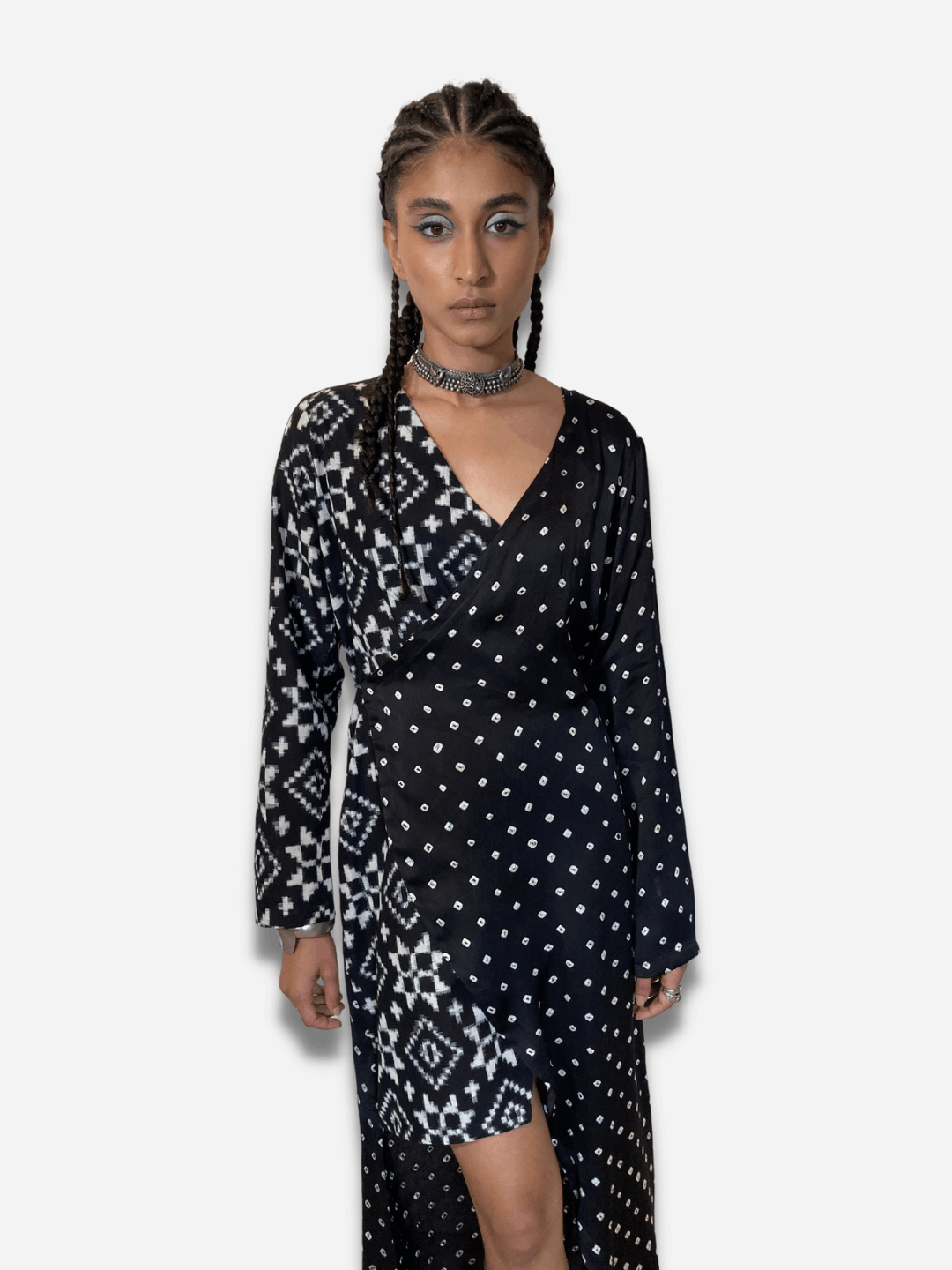 The Luna Wrap around dress