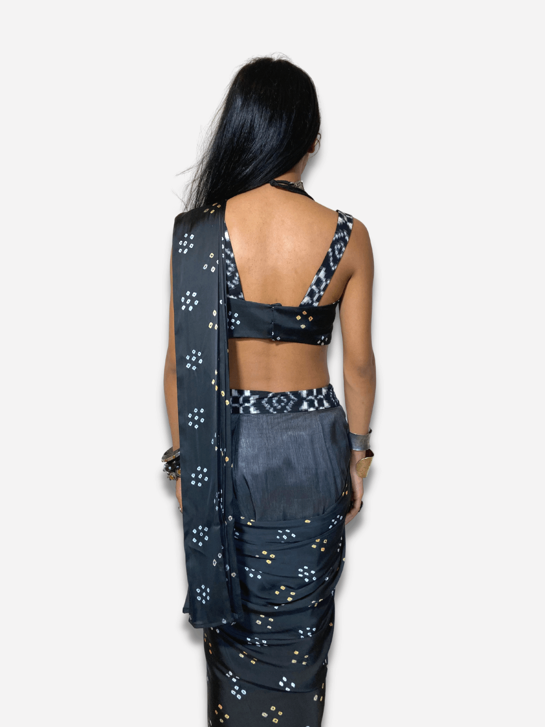 The Black Salt Saree