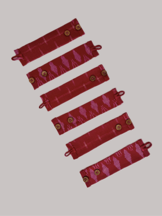 Dual Ikat Napkin Holder