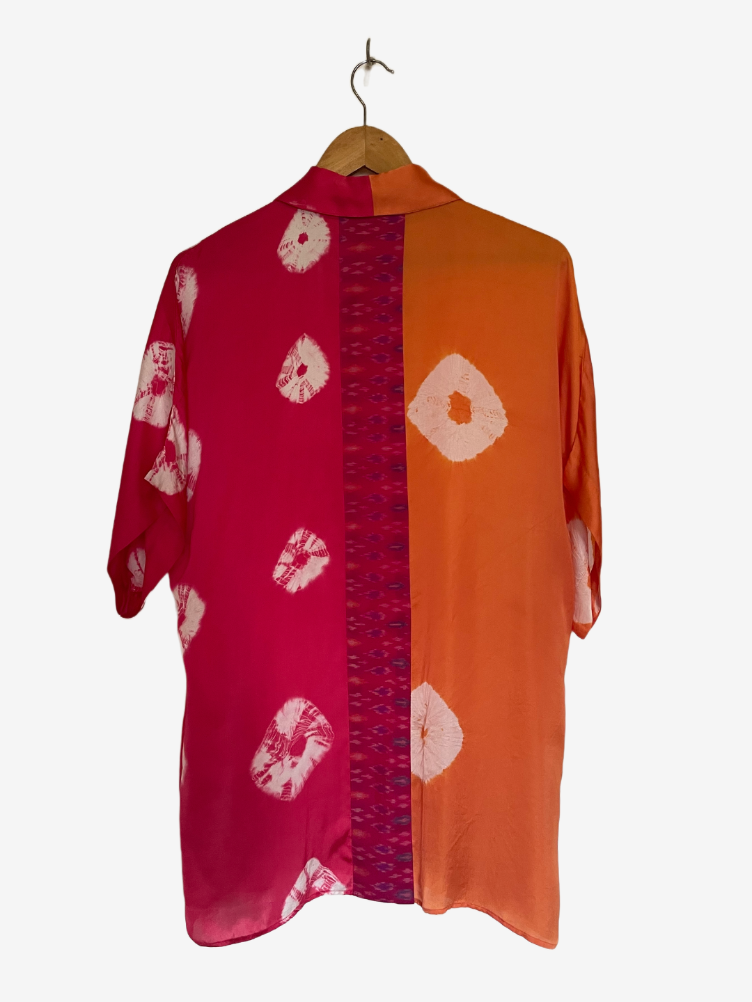 Colorblock Bandhani Shirt