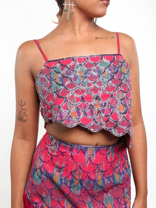 Soaring Dragon Scale Top