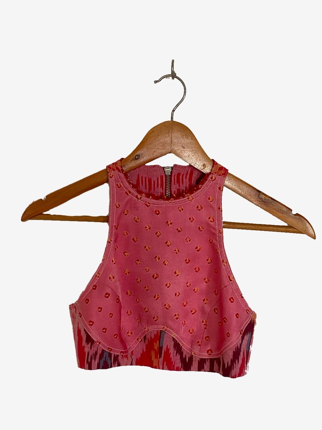 Pink razor top – The Ikat Story