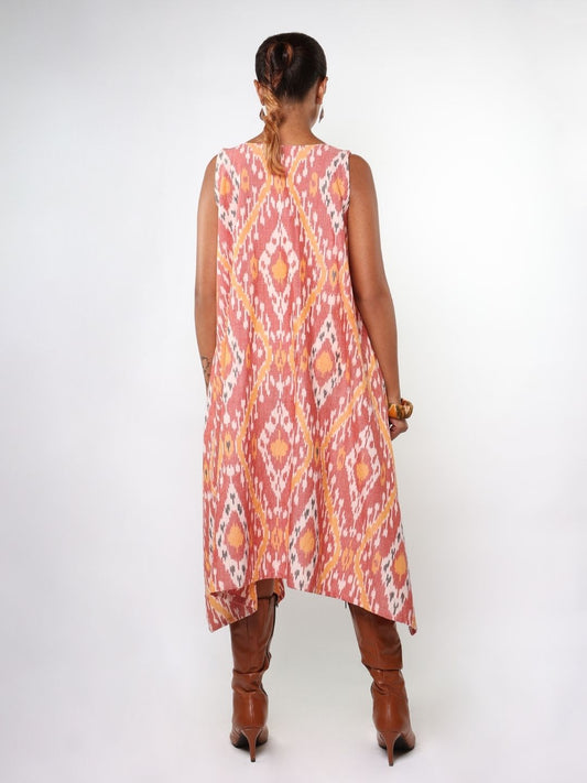 Fire Born Embroidered Dress
