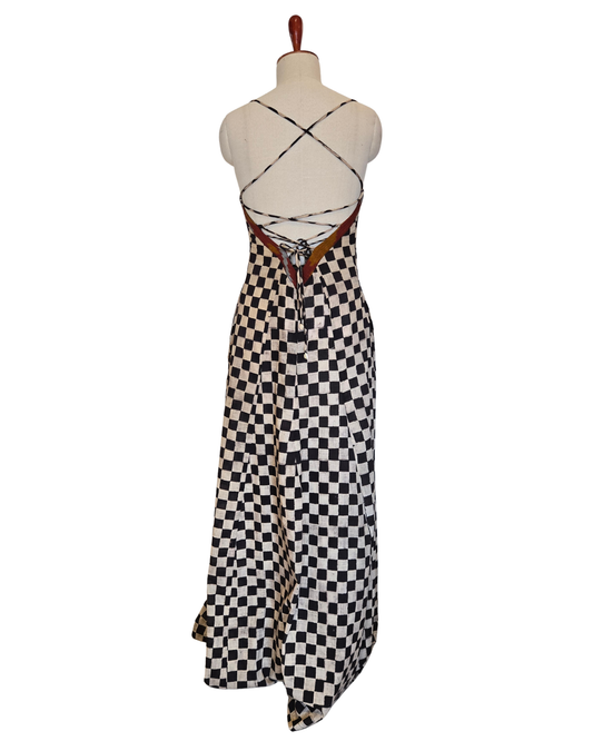 Half and Half Swan Dress