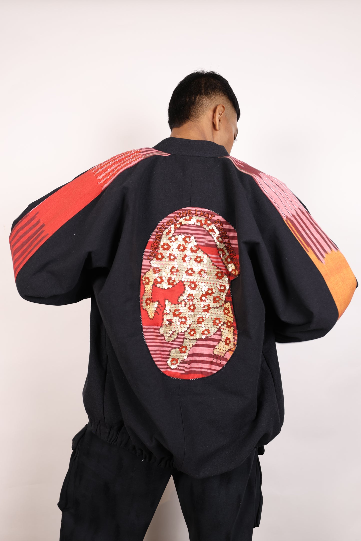 Embroidered Bomber Jacket