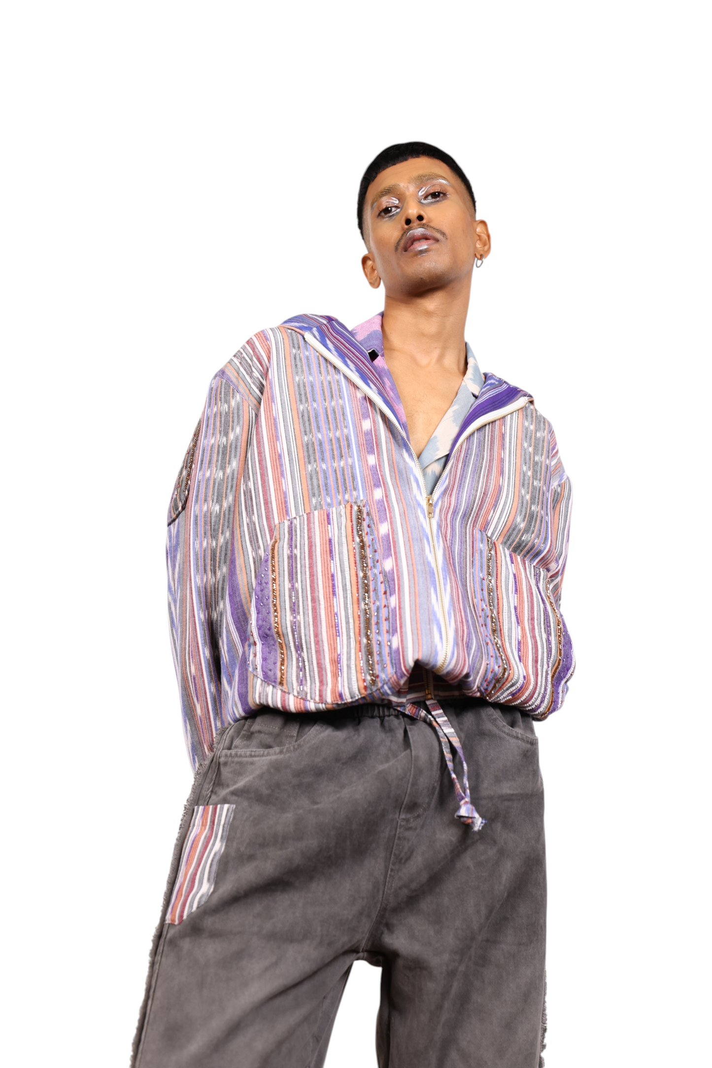 Embroidered Bomber Jacket